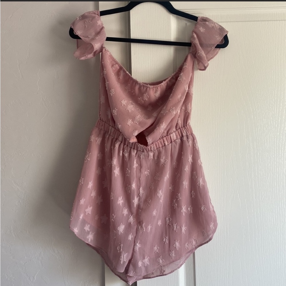 Pink romper from Revolve - Picture 2 of 4